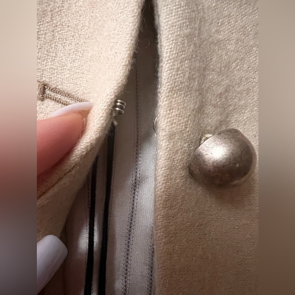 Zara ⚜️Atelier, RARE Wool Embroidered Tailcoat Vest S Cream. Limited Edition NWT - Picture 9 of 14